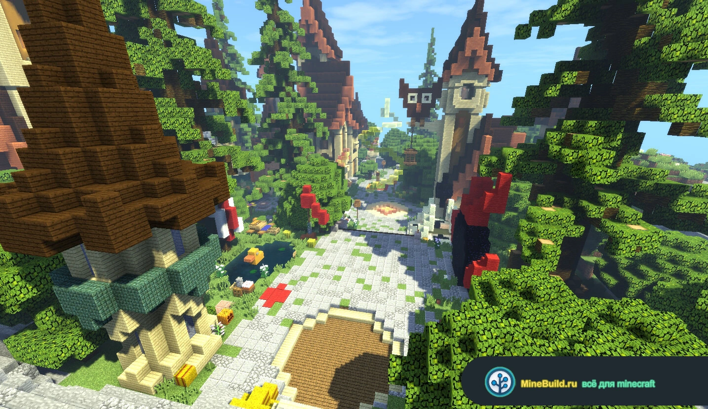 скачать готовый спавн для сервера майнкрафт