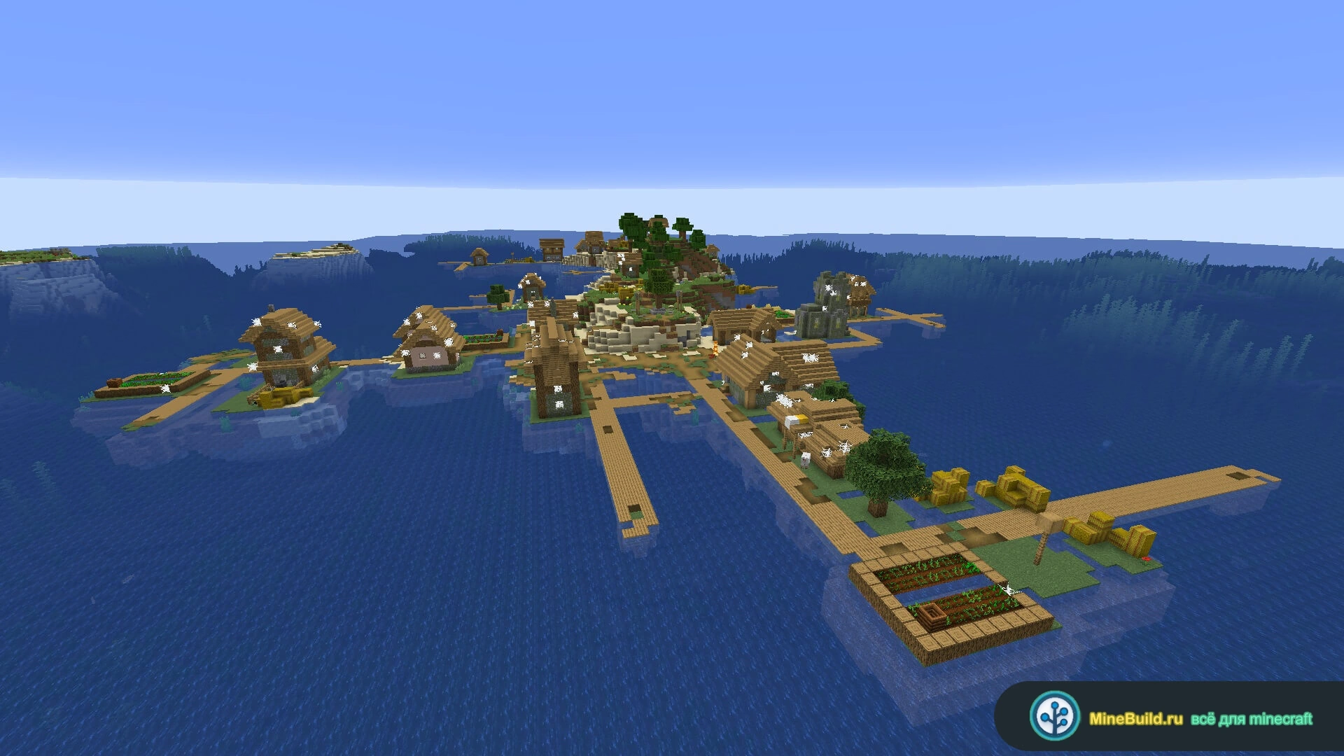 сид на заброшенную деревню