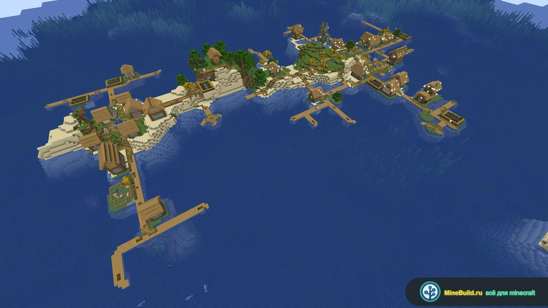 сид на заброшенную деревню