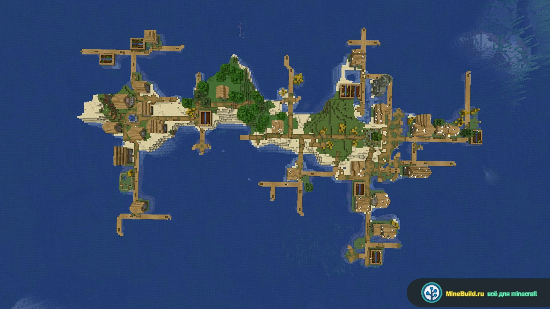 сид на заброшенную деревню