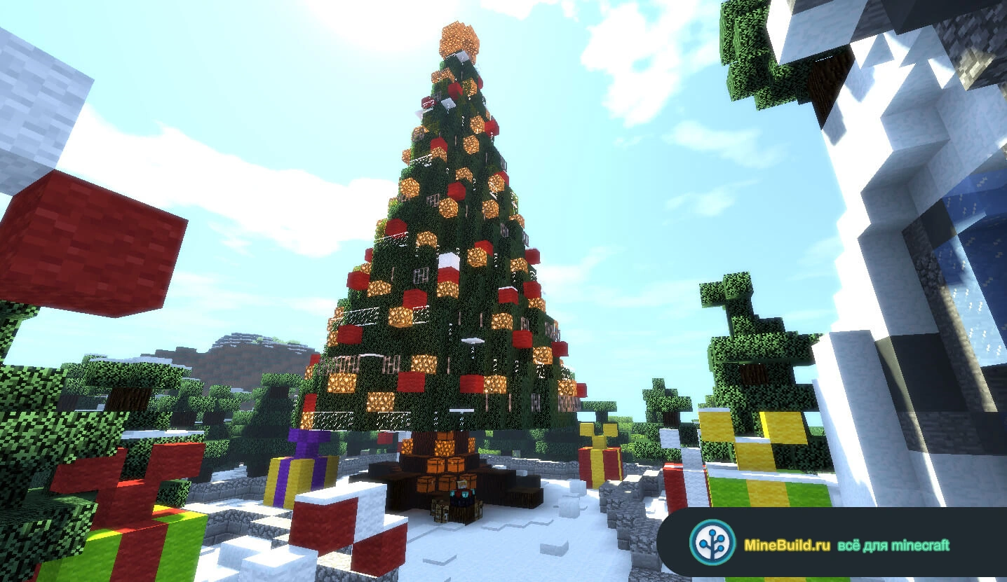 Майнкрафт зимняя сборка сервера 1.8-1.16, Спавн, шахта, донат, пвп