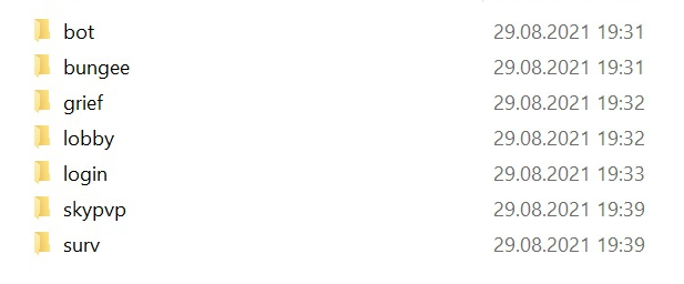 Майнкрафт скачать полную сборку сервера TimeDex (BungeeCord)